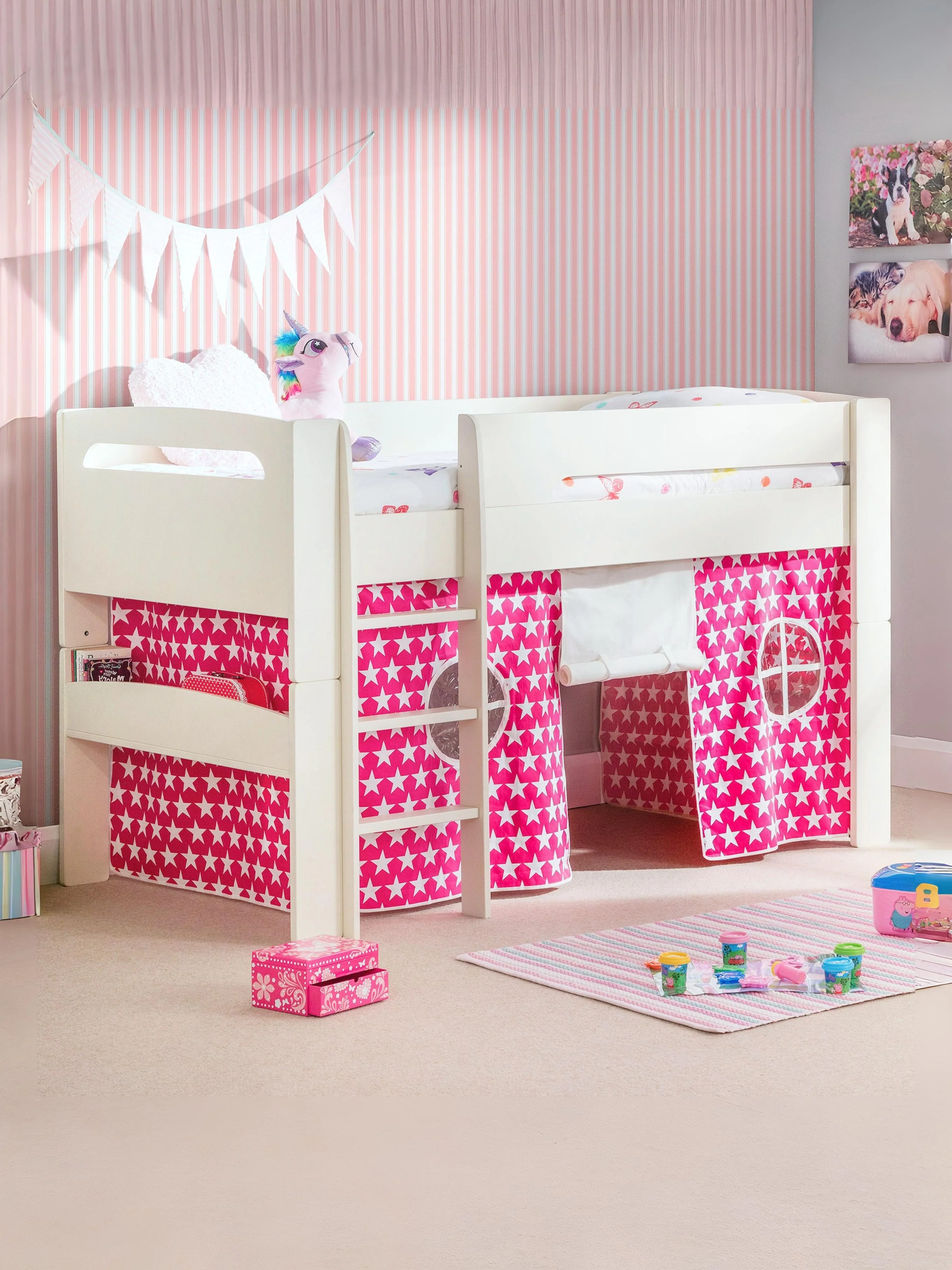 Pluto Pink Star Tent