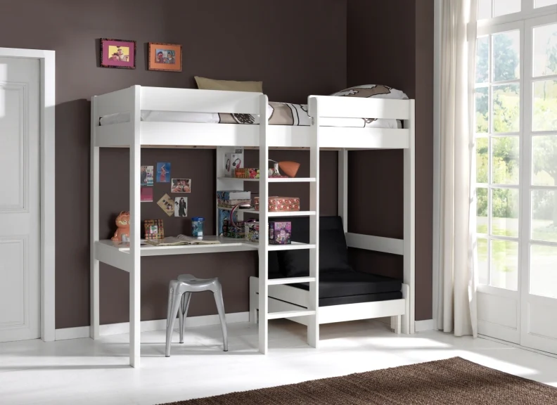 Pino High Sleeper W/Optional Sofa Bed