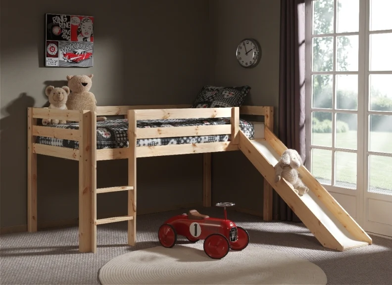 Pino Mid-Sleeper W/Slide And Optional Accessories - Image 15