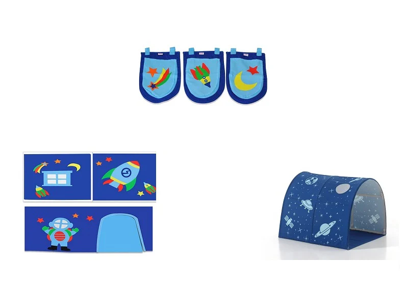 Pino Mid-Sleeper W/Slide And Optional Accessories - Image 28