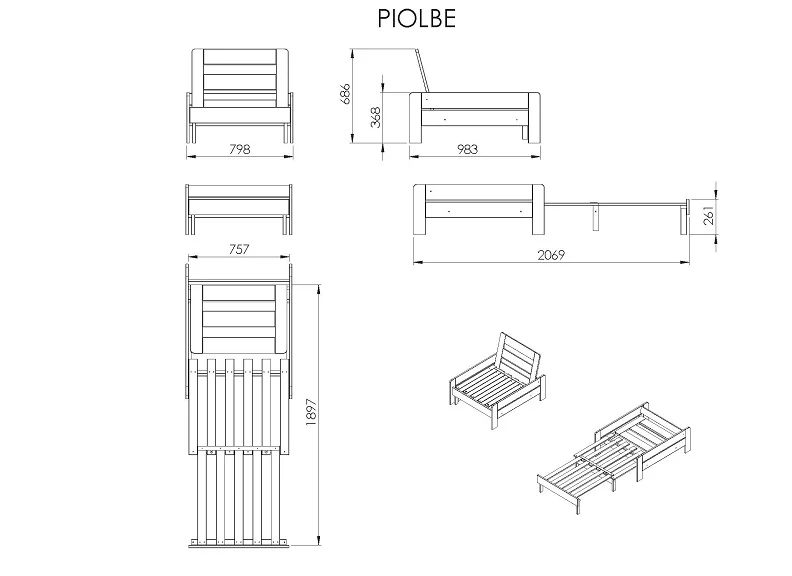 Pino Extendable Sofa – Soft Fabric Upholstery - Image 11