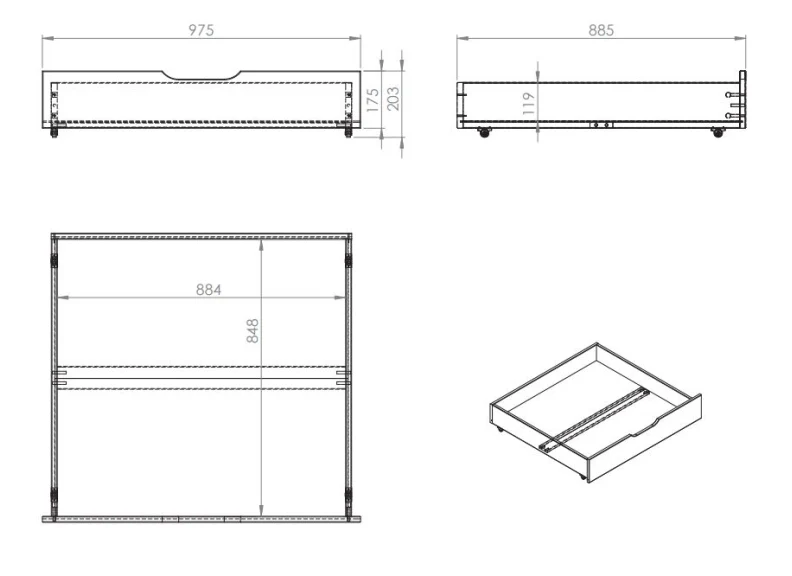 Pino Twin Drawers - Image 8