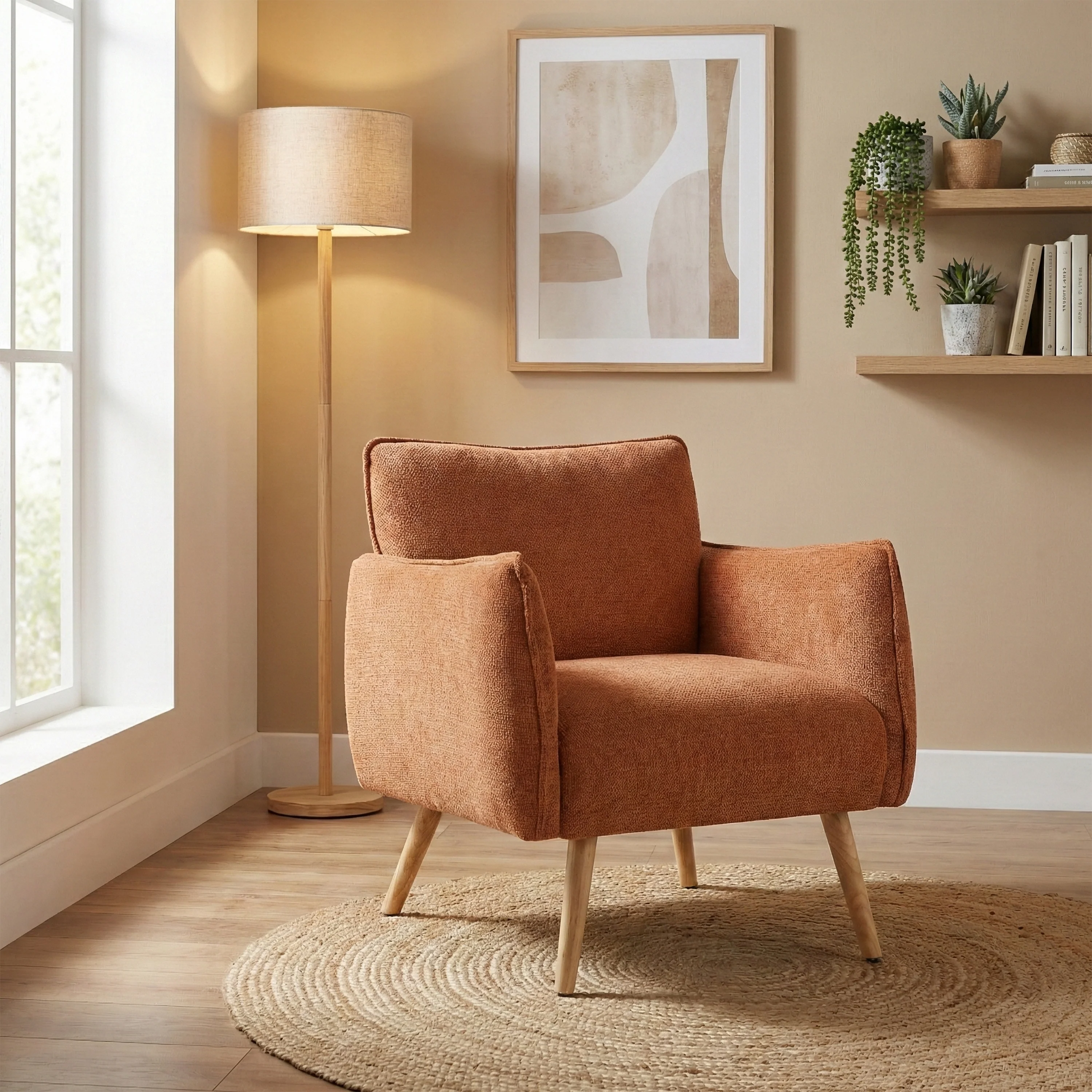 Piper Chair Rust