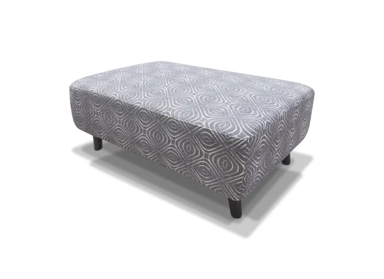 Poppy Footstool & Cushion Sets – Fabric Footstool with Four Cushions - Image 3