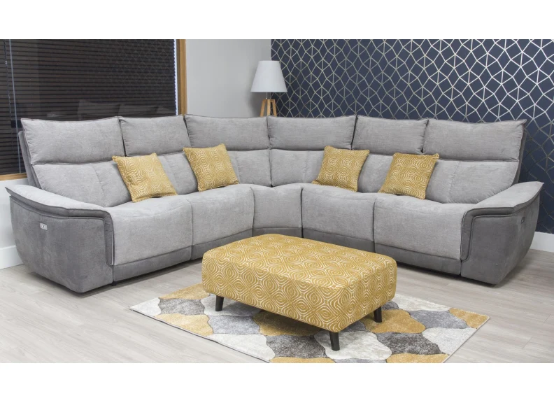 Poppy Footstool & Cushion Sets – Fabric Footstool with Four Cushions - Image 7