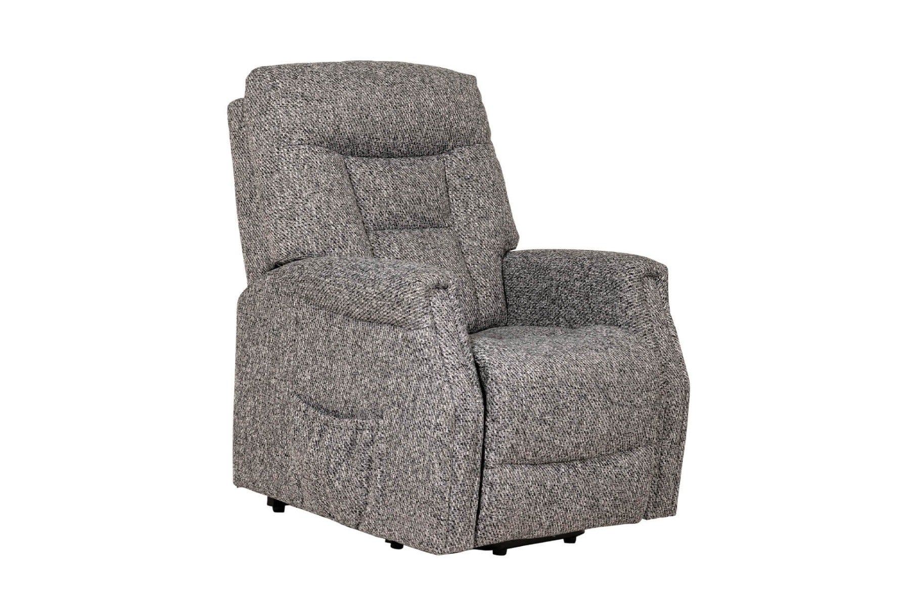 Prescot Electric Lift & Rise Chair – Dual Motor Recliner in Dark Grey 800mm