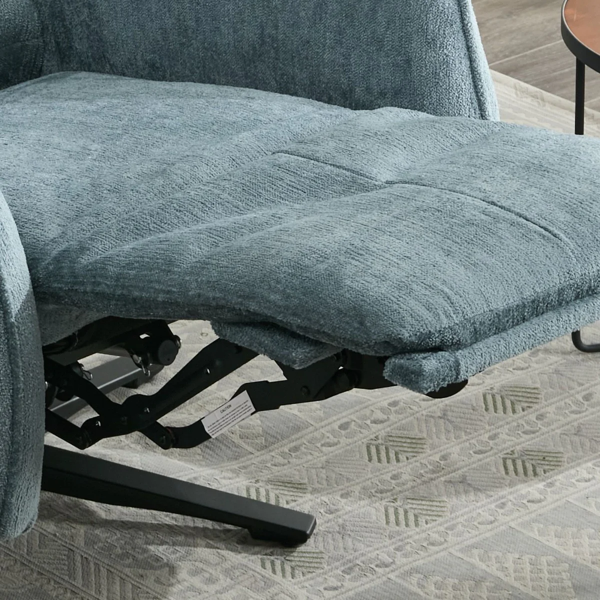 Prestige Fabric Swivel Chair – Electric Recliner with Triple Motor Action - Image 5