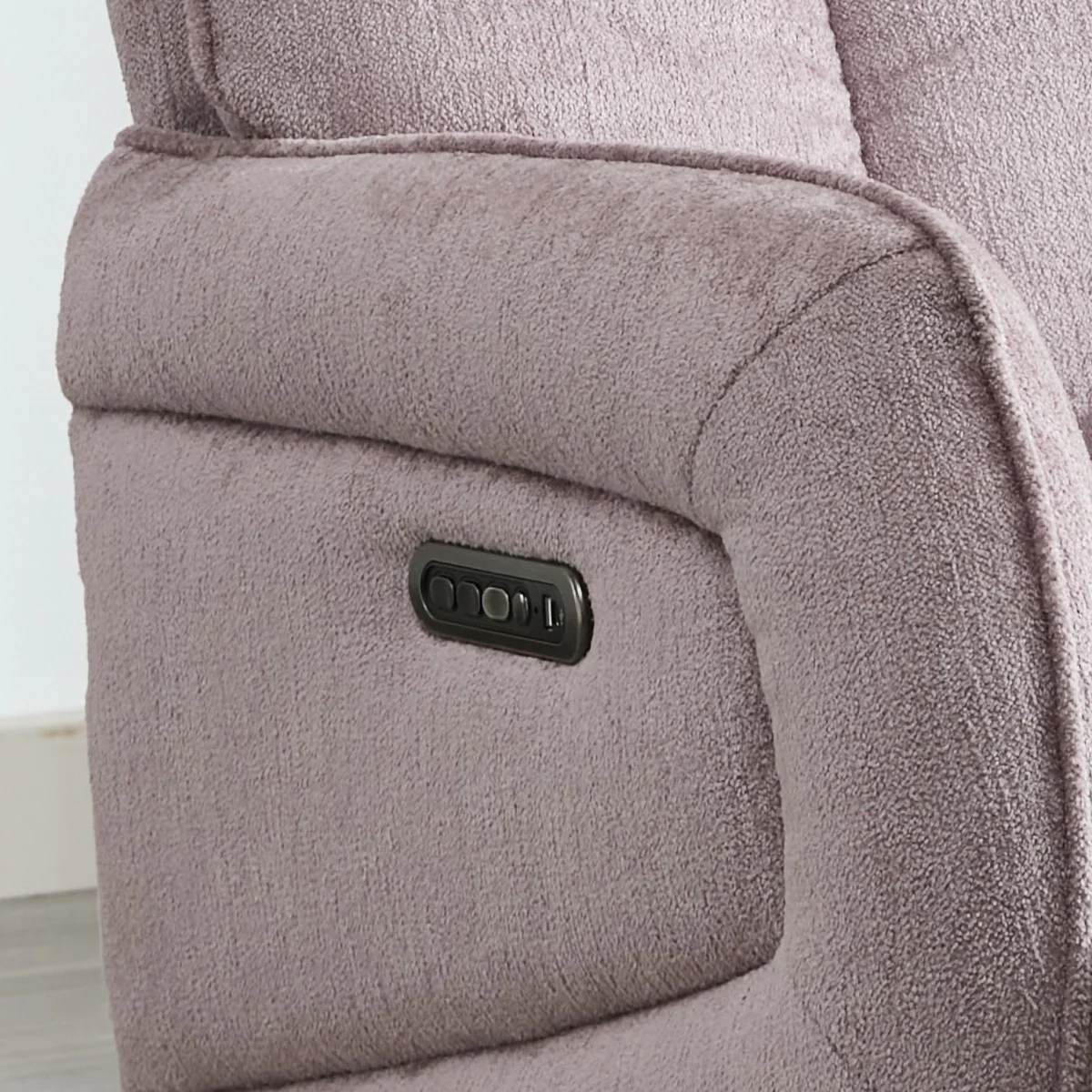 Prestige Fabric Swivel Chair - Lavander - Image 5