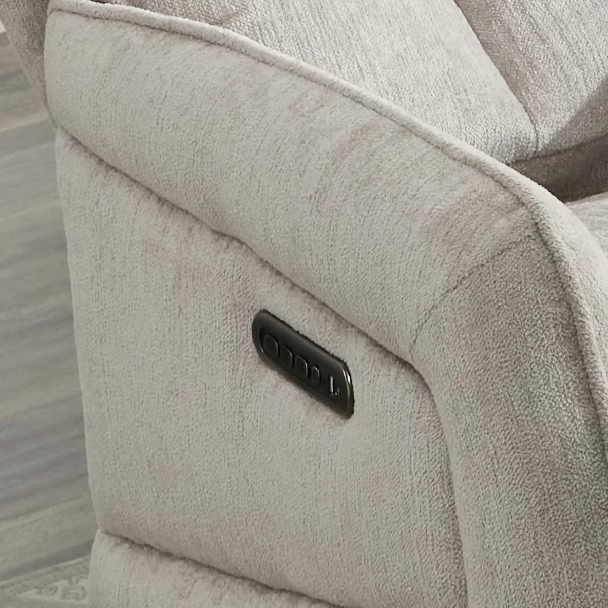 Prestige Fabric Swivel Chair – Electric Recliner with Triple Motor Action - Image 4