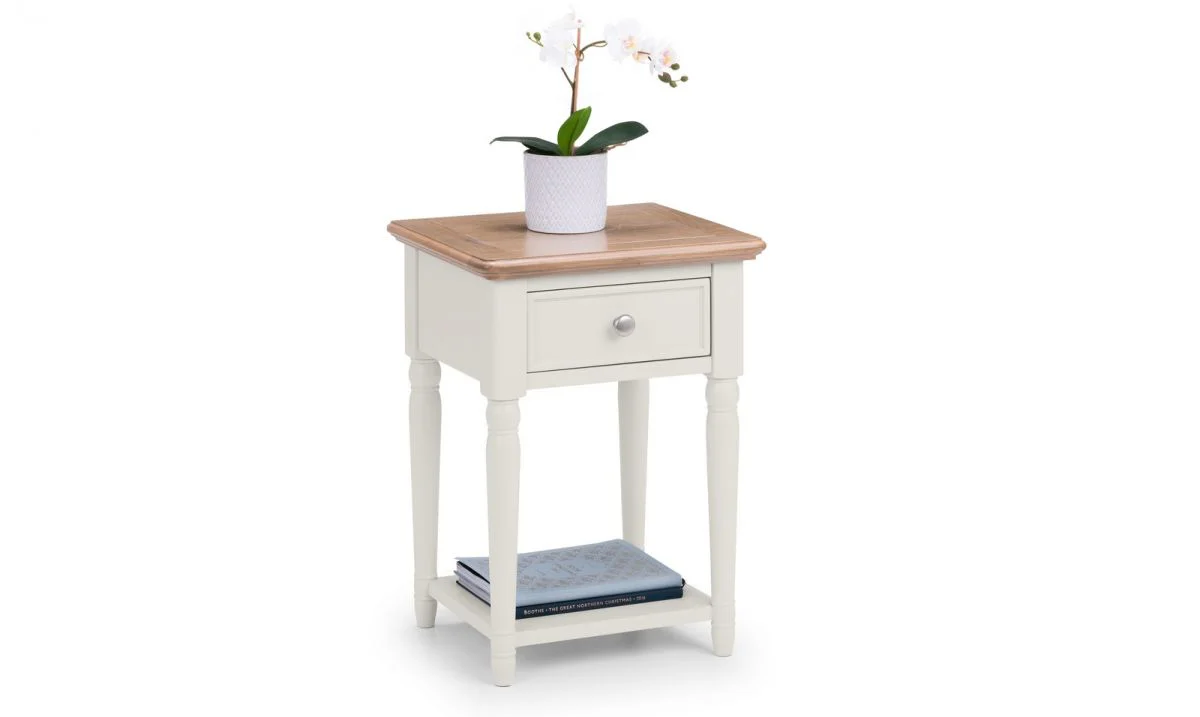 Provence 1 Drawer Lamp Table - Image 3