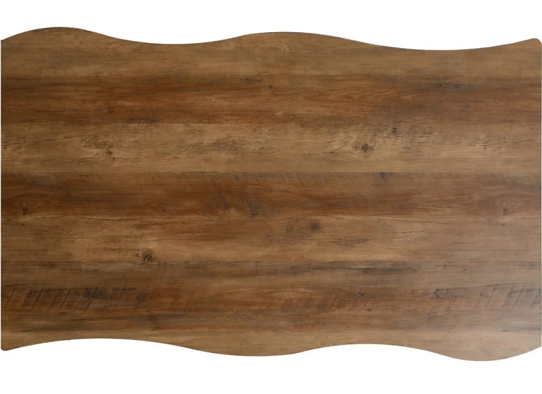 Quebec Oak Wave Edge Dining Sets - Image 8