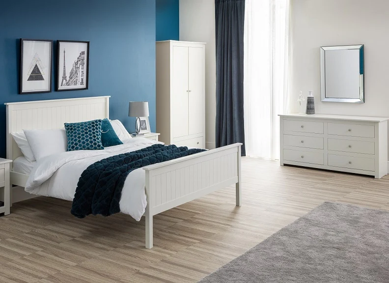 Radley White Six Drawer Chest