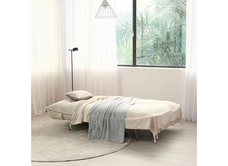 Eukon Fabric Sofa Bed – Clik-Clak Mechanism 190x90cm - Image 11