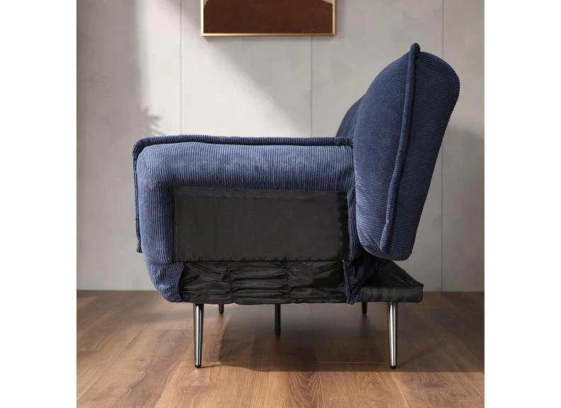 Eukon Fabric Sofa Bed – Clik-Clak Mechanism 190x90cm - Image 12