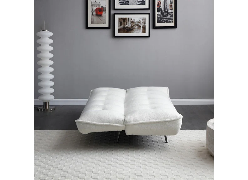 Eukon Fabric Sofa Bed – Clik-Clak Mechanism 190x90cm - Image 3