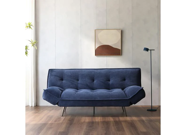 Eukon Fabric Sofa Bed – Clik-Clak Mechanism 190x90cm - Image 9