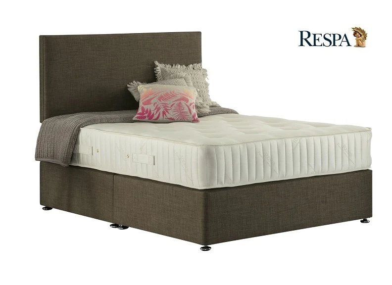 Respa 4 ft6 Latex Revive 1600 Divan – Medium Firmness with Pocket Springs 160cm