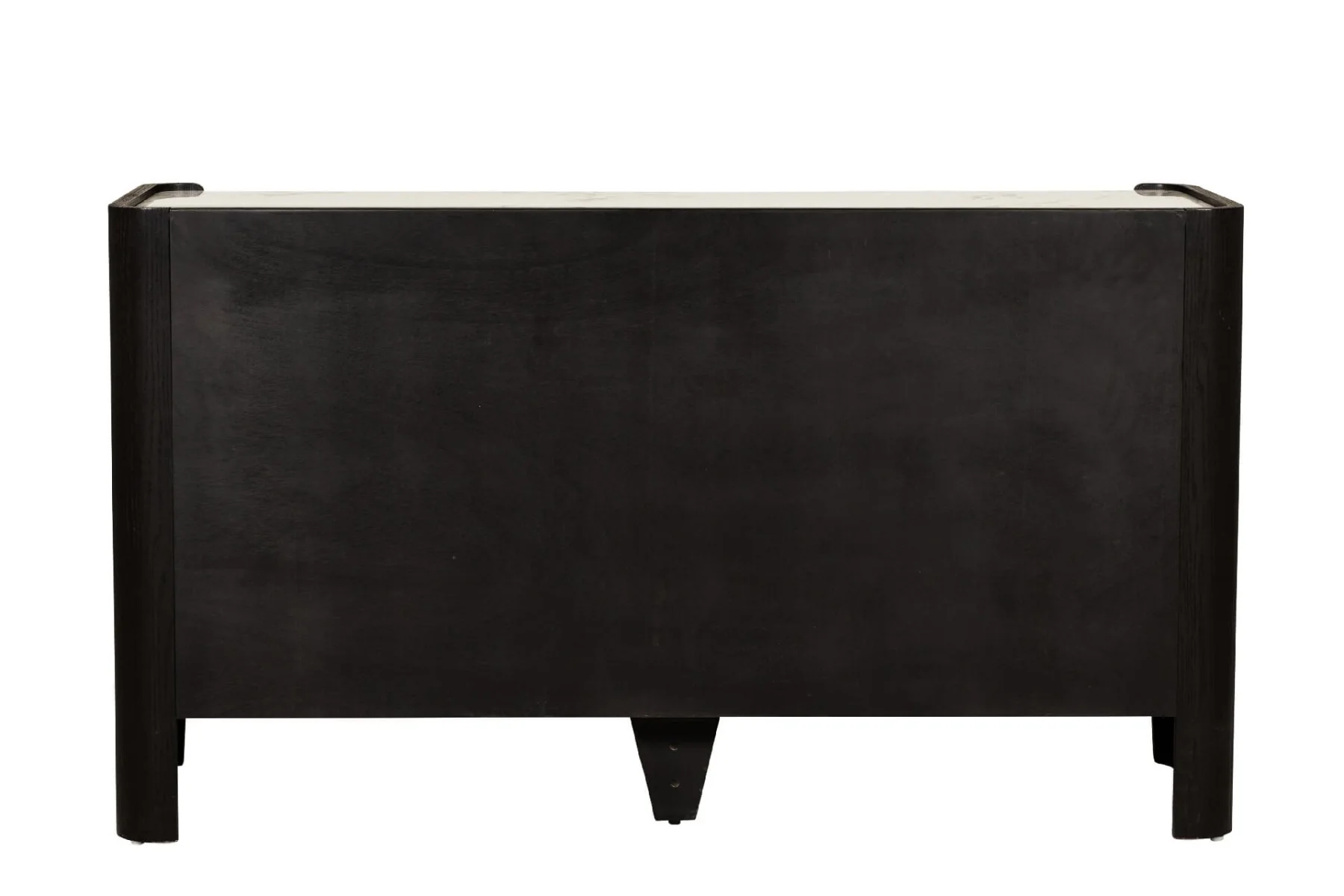Rhodes 6 Drawer Chest of Drawers in Ebony – Luxury Dressing Chest with Sintered Stone Top and Copper Handles - Image 5