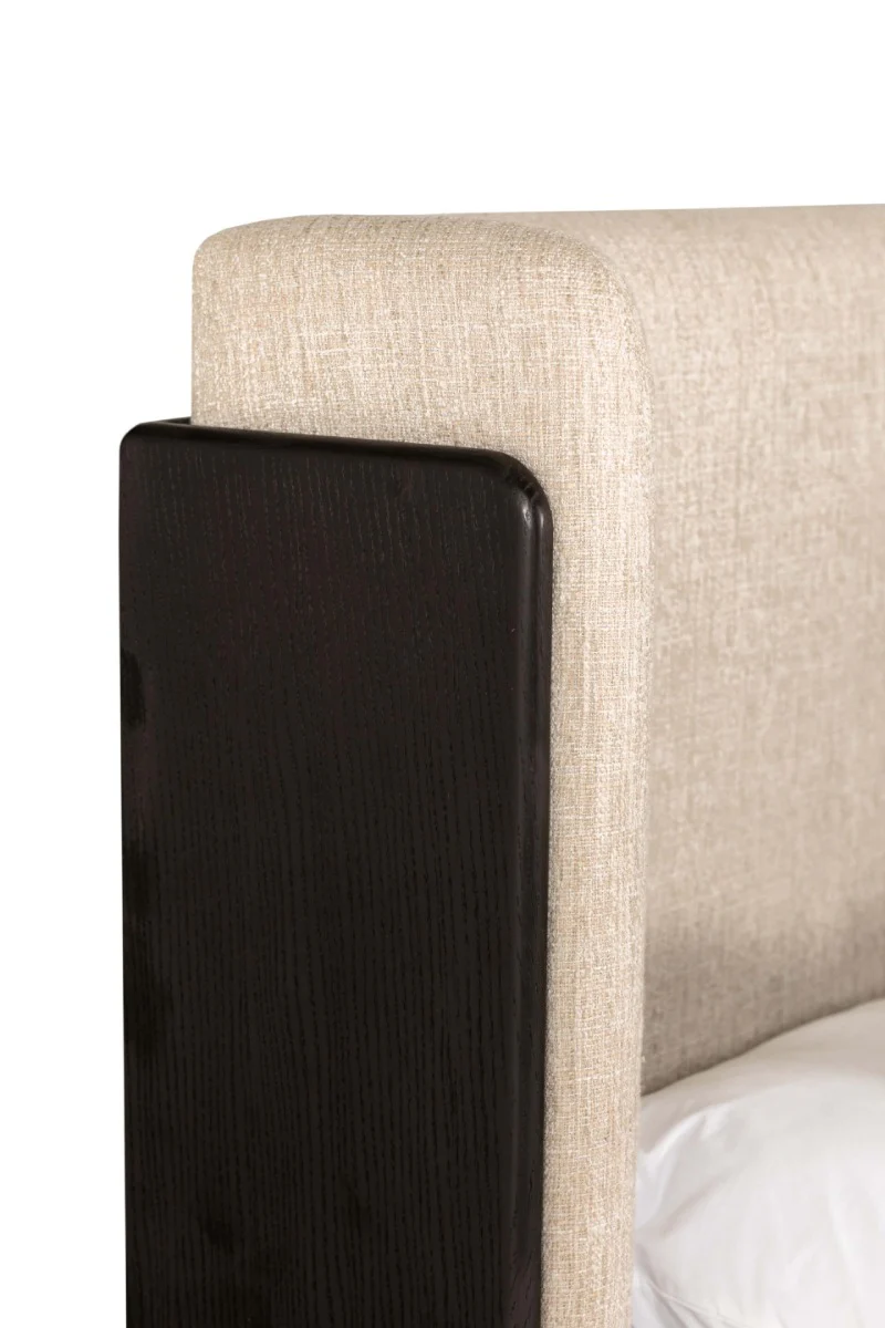 Rhodes Bed in Ebony – Opulent Luxury Bed with Contemporary Design and High-End Sophistication - Image 7