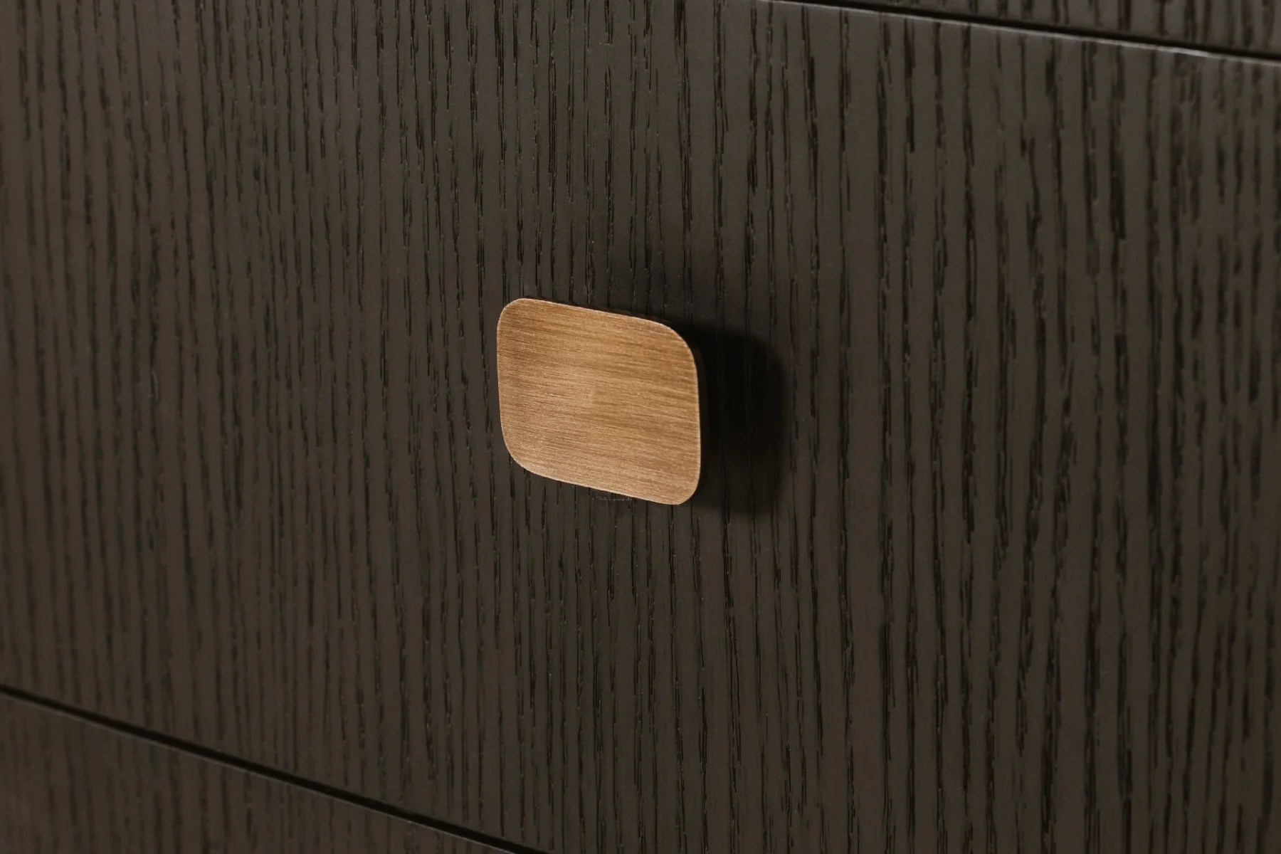 Rhodes Tall 5 Drawer Chest – Ebony with Sintered Stone Top - Image 7