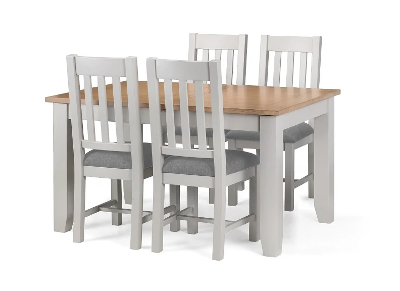 Richmond Grey Extending Dining Set - Image 7