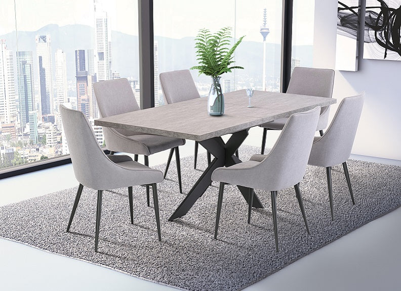 Rimini Fabric Dining Chairs (WOF) - Image 6