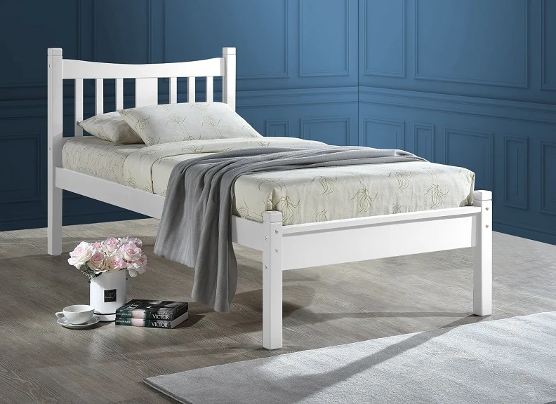 Robson 3 ft White Bedframe