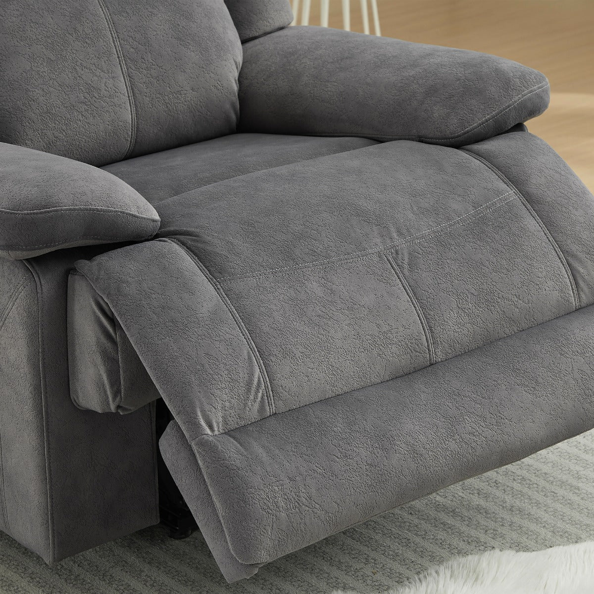 Rockport 3+1+1 Suite Storm – Soft Touch Fabric with USB Port (Electric) - Image 2