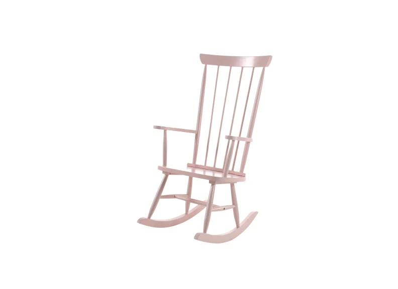Rocky Pink Rocking Chair - Express Delivery - Image 3