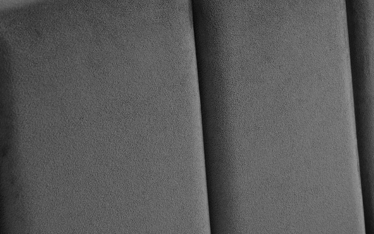 Rosa Velvet Bed In A Box 90cm - Grey - Image 3