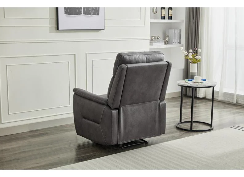 Rowan Powered Grey Reclining Armchair - Image 3