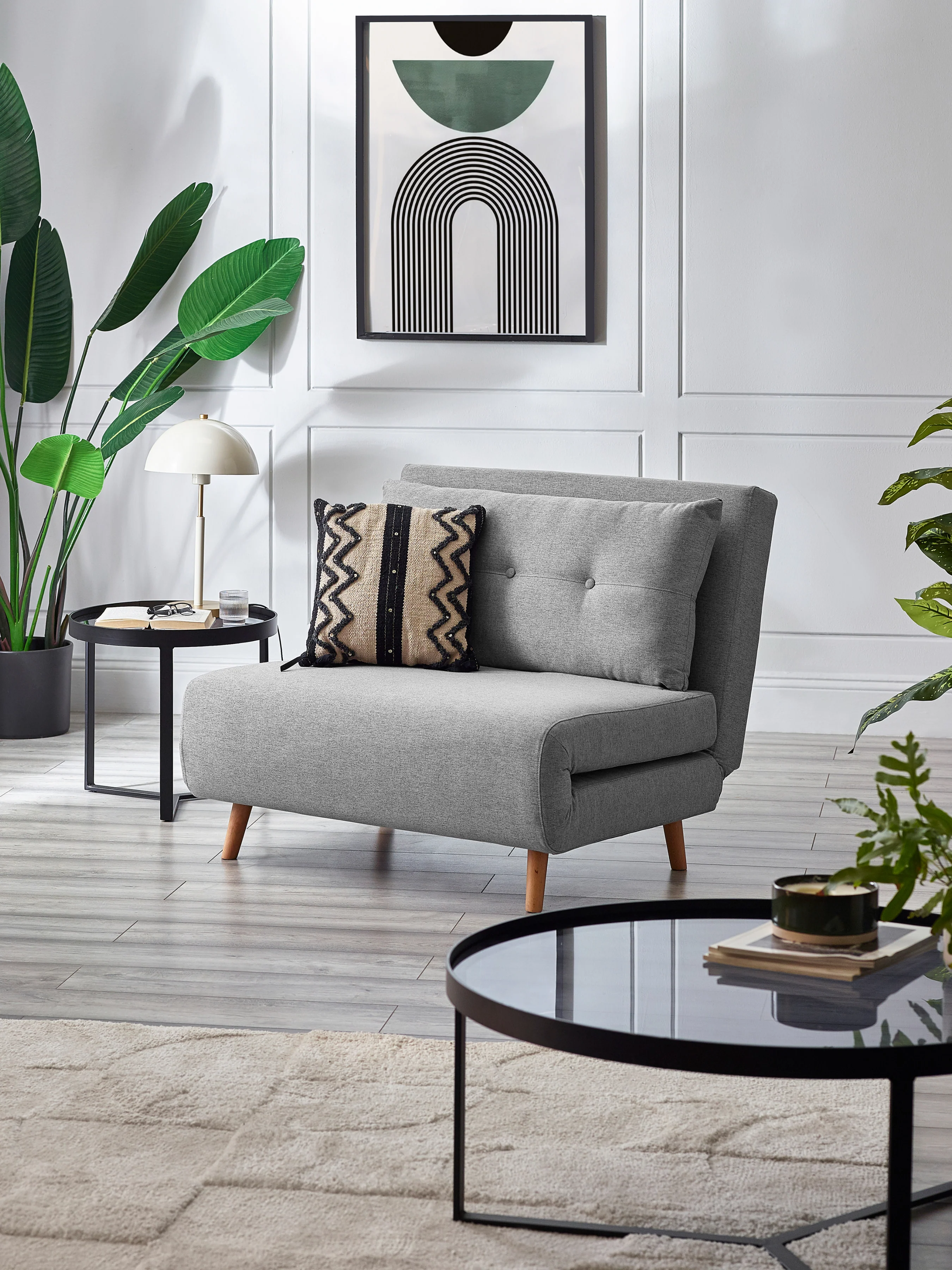 Rowan Single Sofabed - Grey