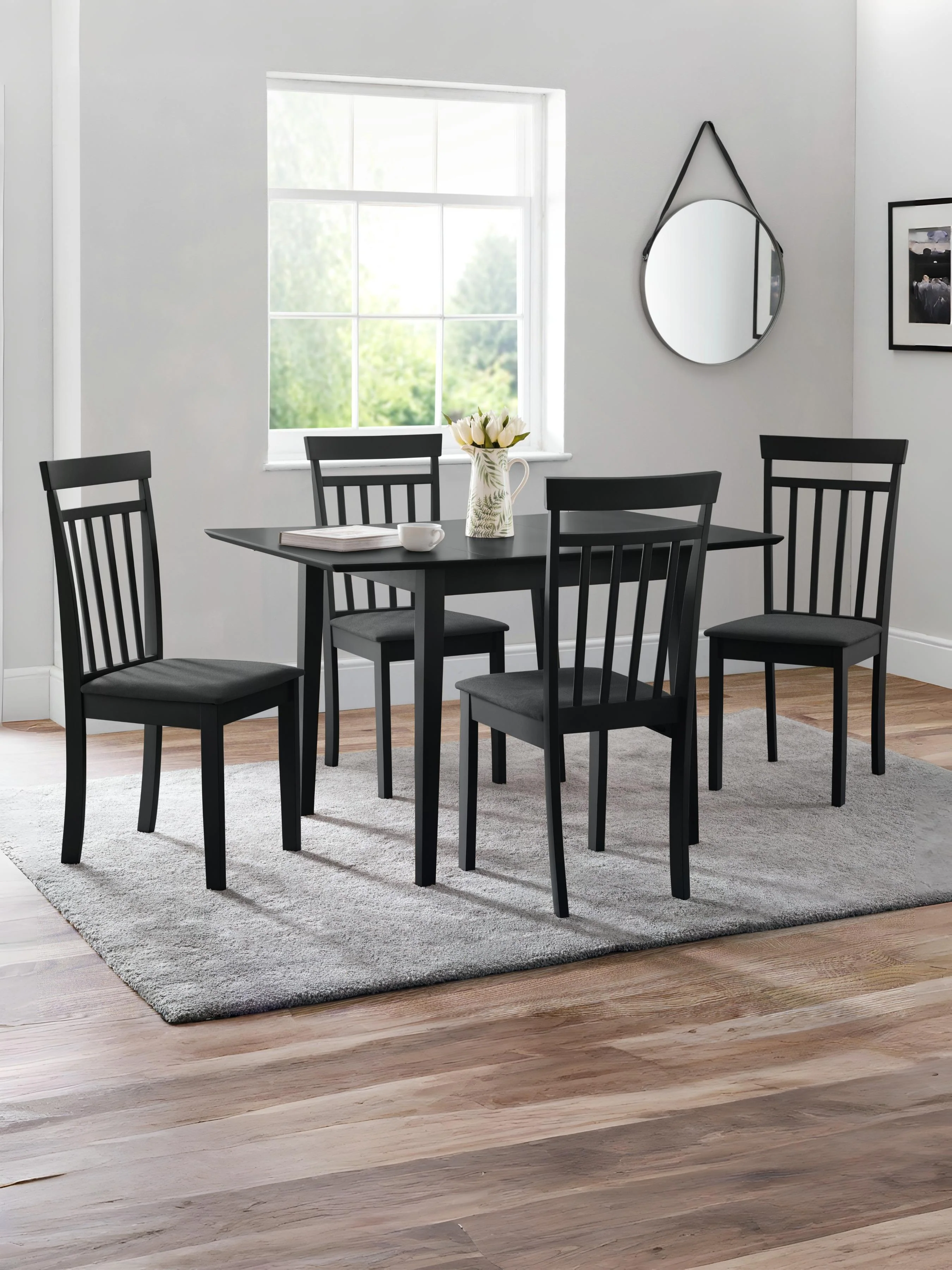 Rufford Dining Table - Black - Image 2