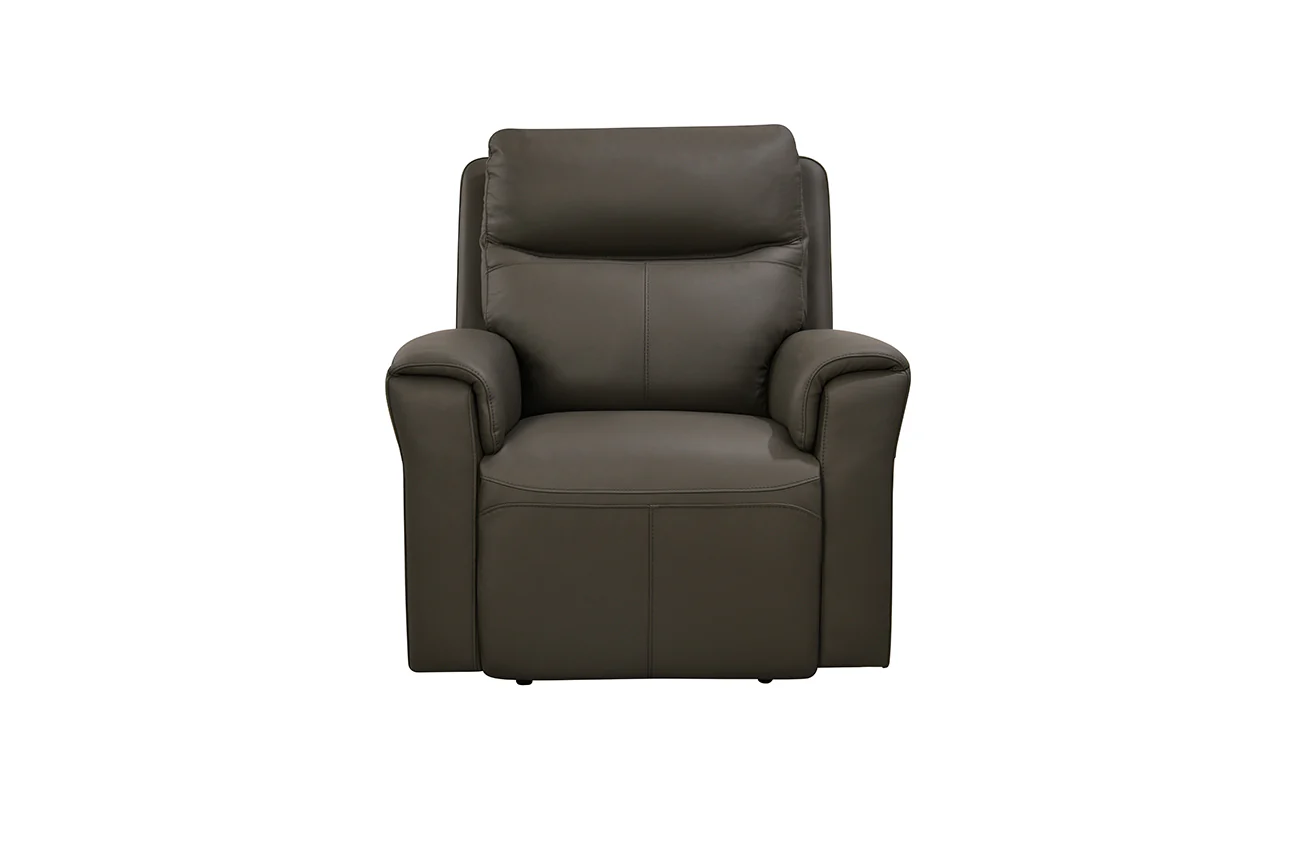 Russo 1 Seater Electric Recliner Chair – Ash with USB Ports - Image 3