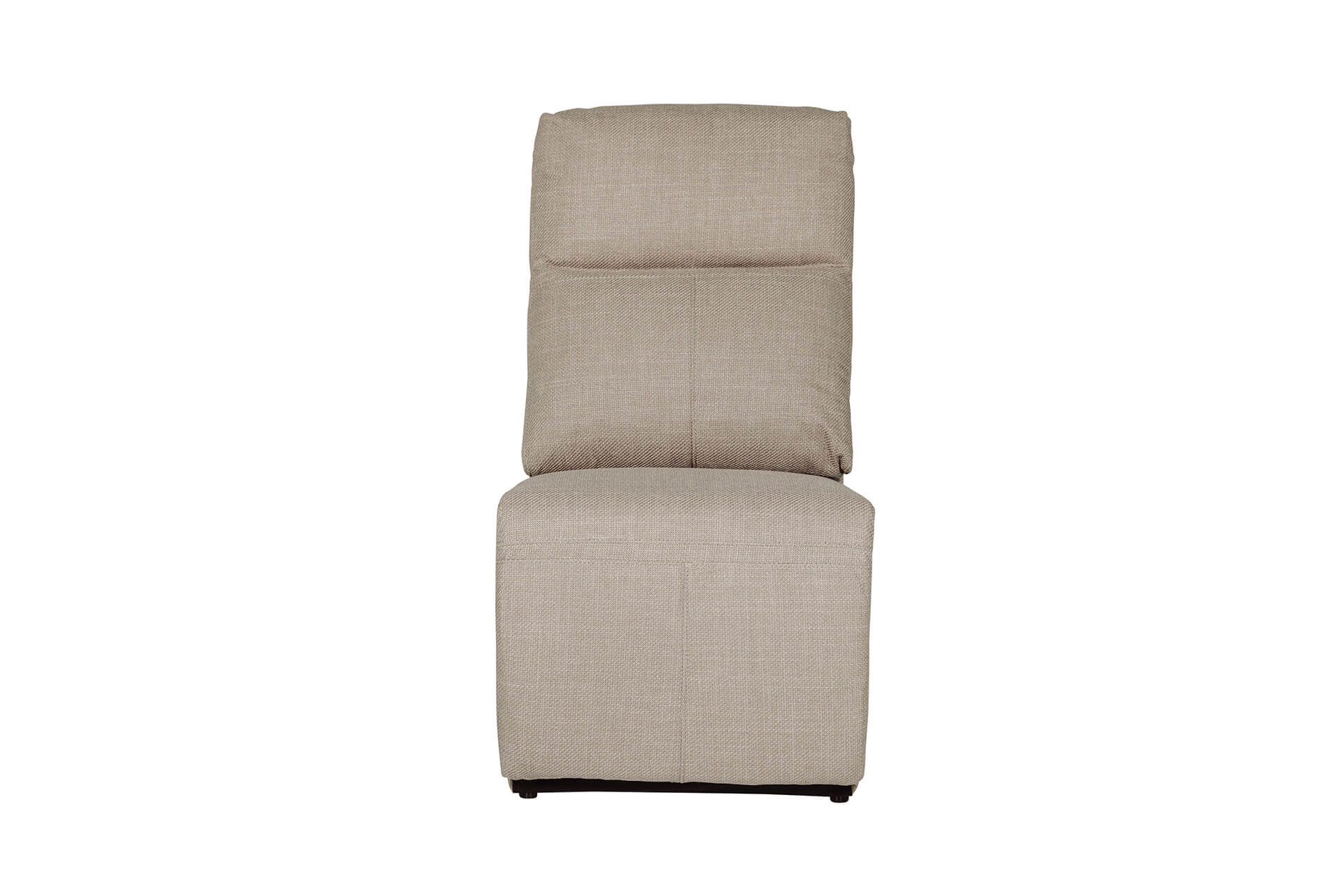Russo Armless Sectional – Mushroom Fabric 540mm Wide - Image 4