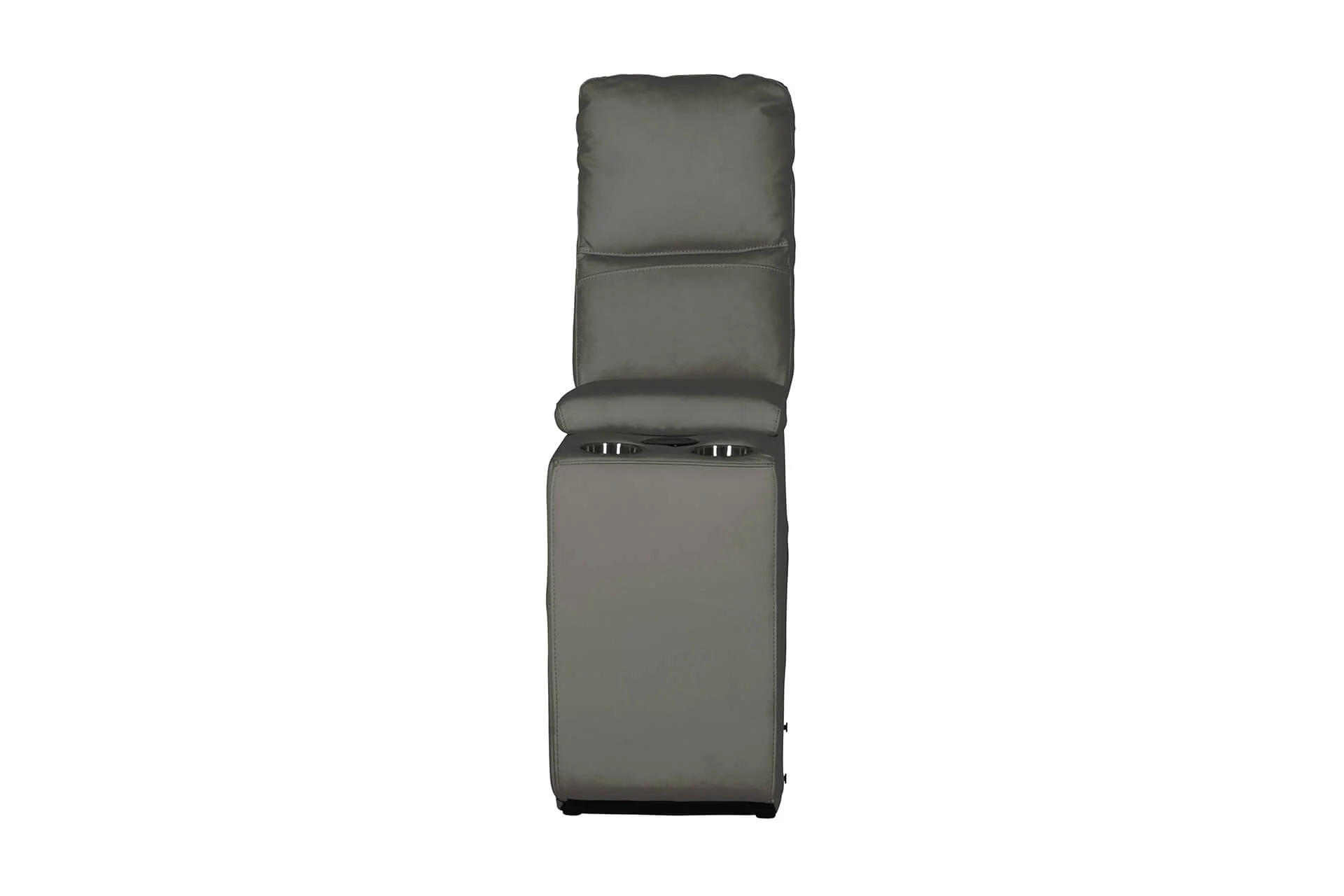 Russo Console Sectional – Ash Leather with Wireless Charger - Image 8