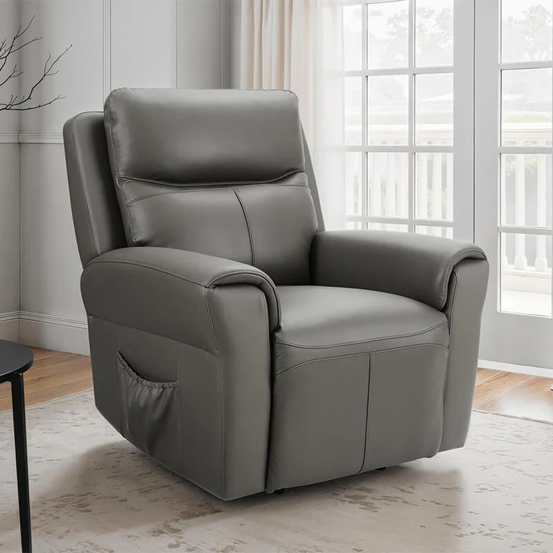Russo Lift and Rise Chair – Ash Upholstered with Electric Dual Motor - Image 12