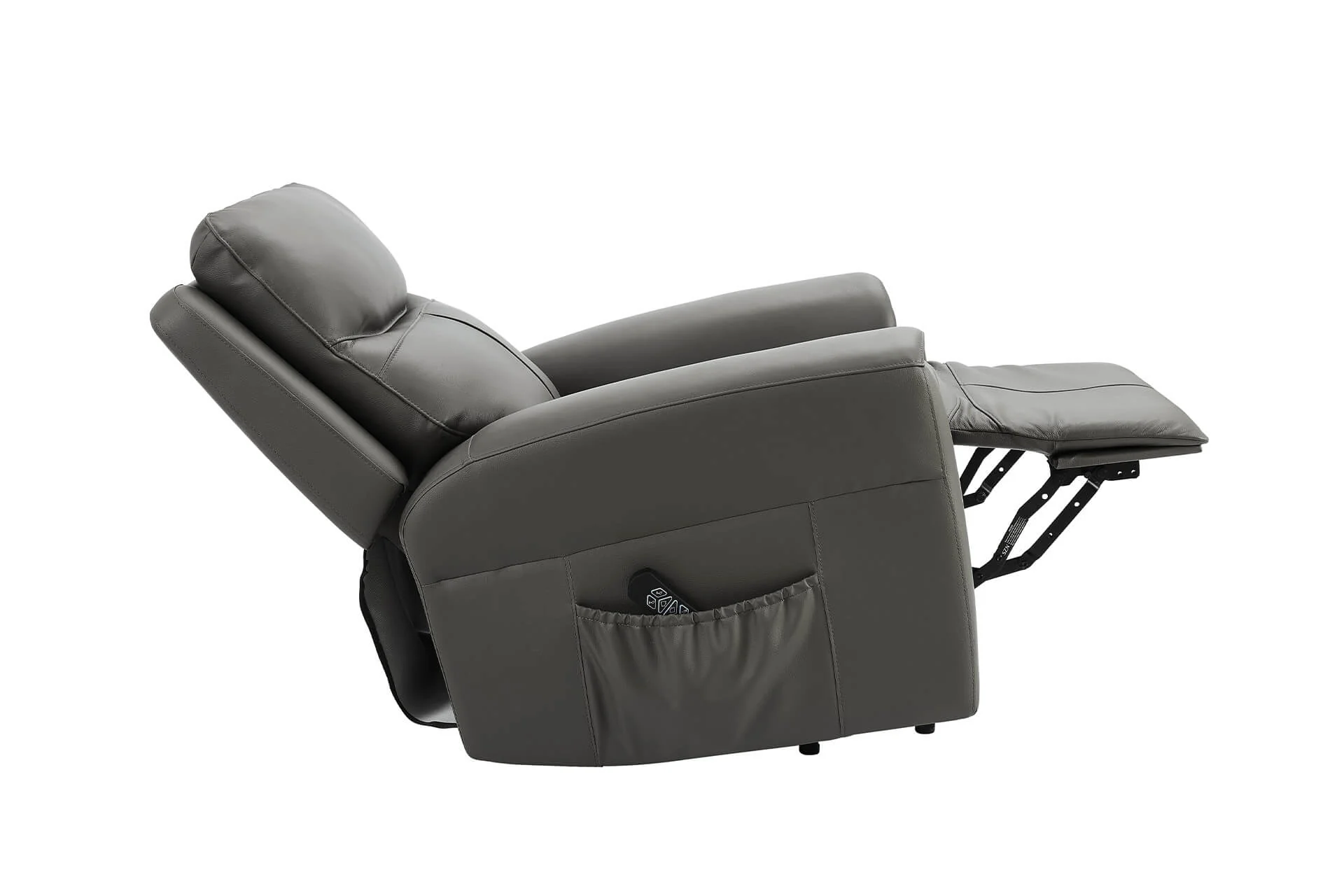 Russo Lift and Rise Chair – Ash Upholstered with Electric Dual Motor - Image 4