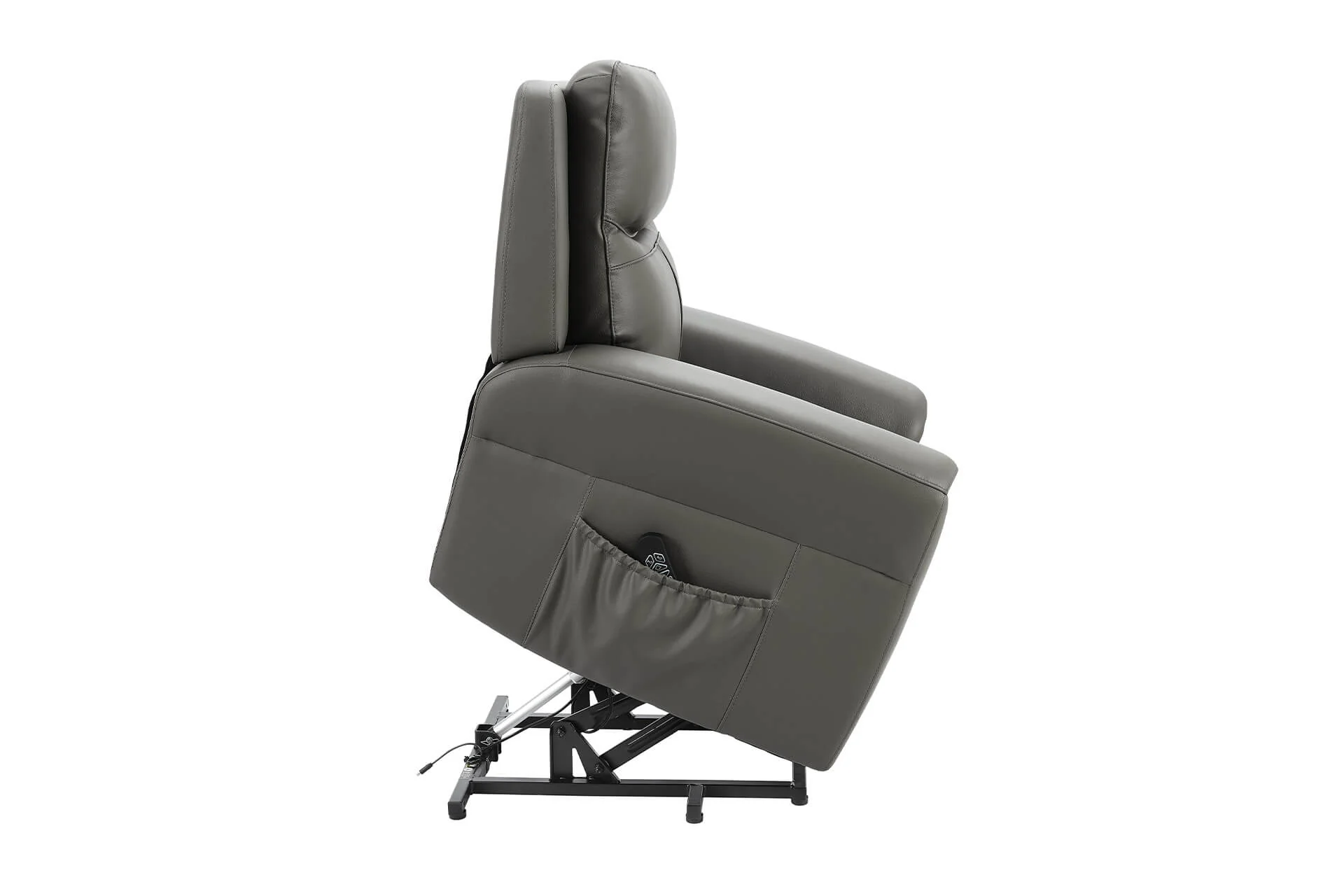 Russo Lift and Rise Chair – Ash Upholstered with Electric Dual Motor - Image 7
