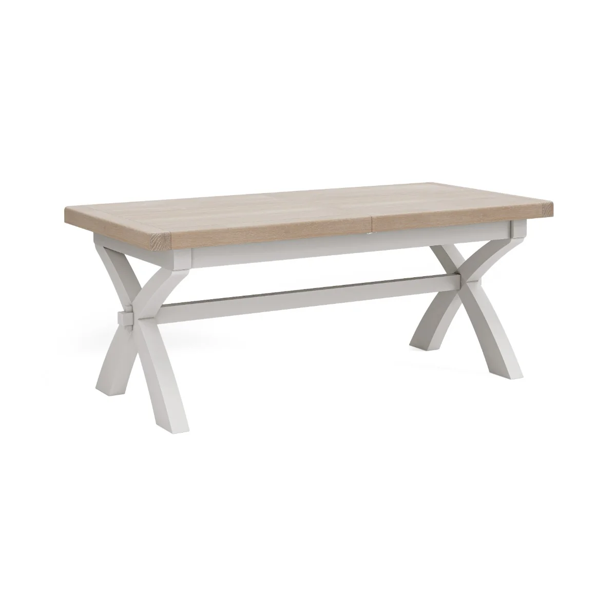 Salcombe CROSS LEG EXT DINING TABLE - Image 3