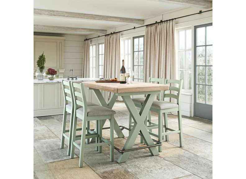 Salcombe Sage Bar Stool