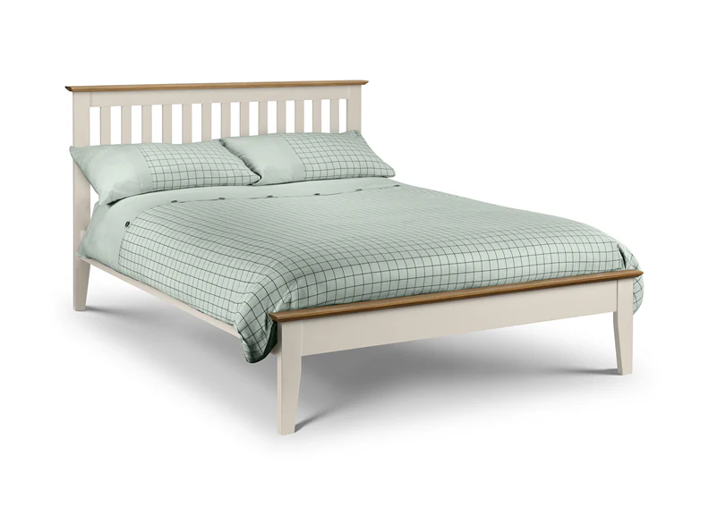 Salerno Two Tone Ivory Bed – Sprung Slatted Base (Pre-order 3ft & 4ft6 options) - Image 5