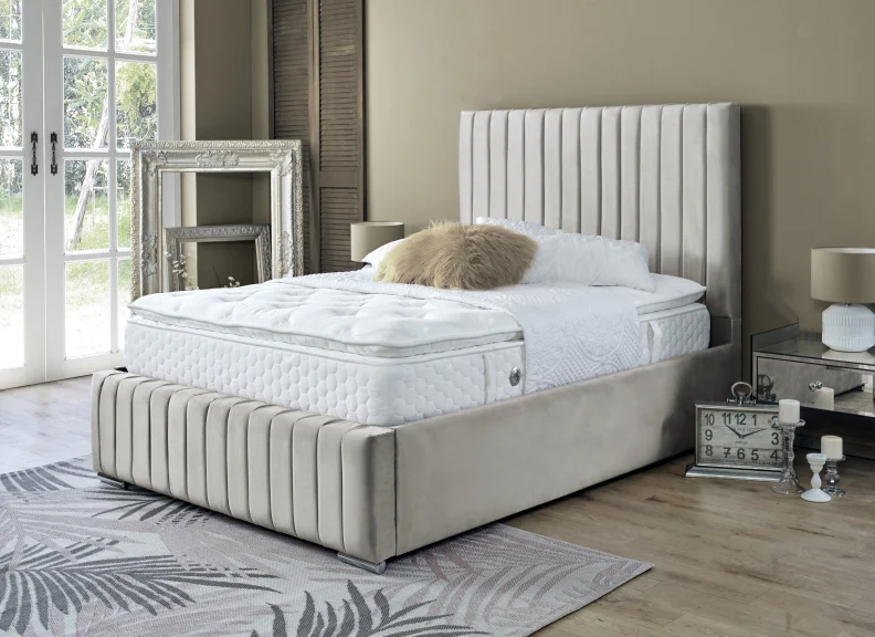 Sally Velvet Bed - Image 16