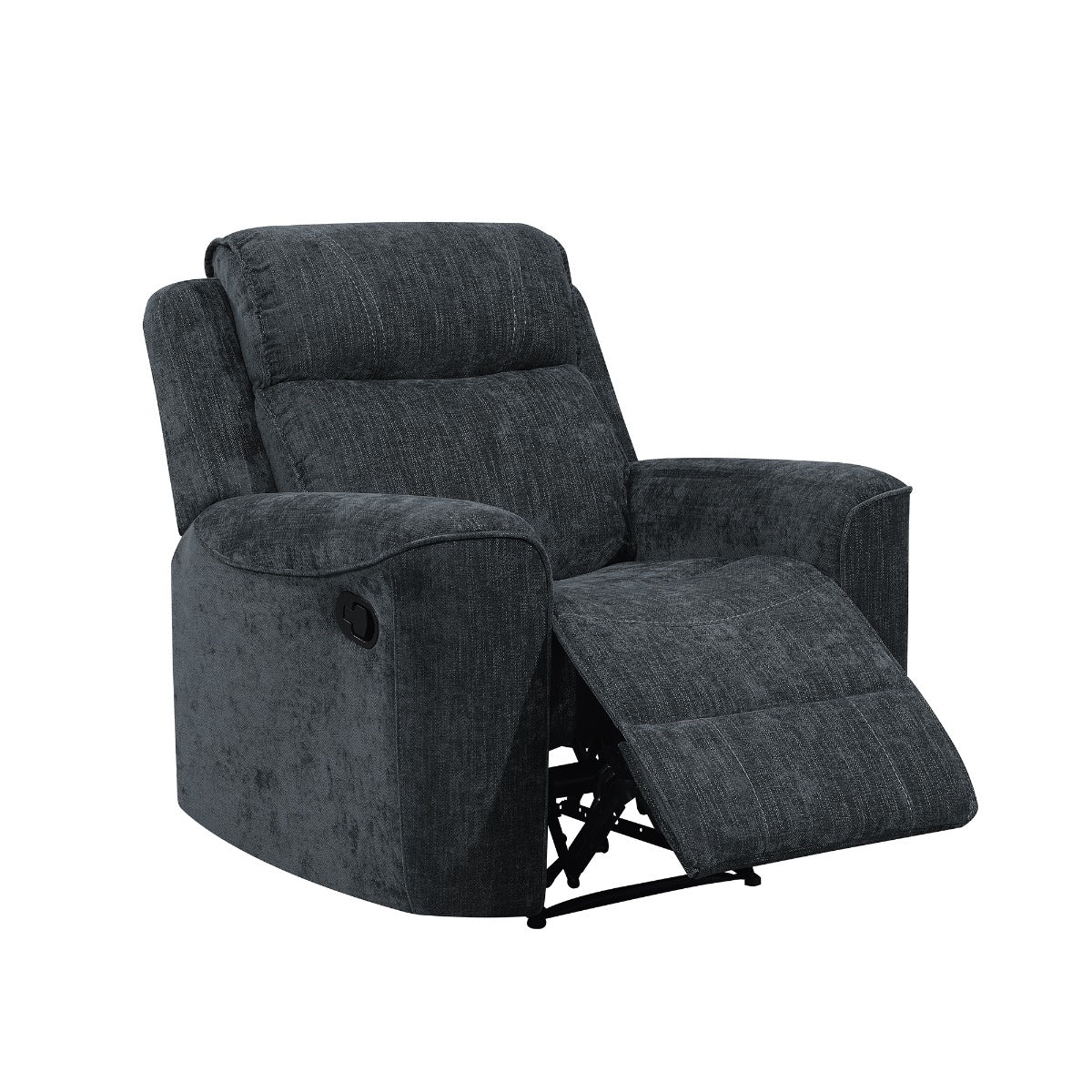 Sandhurst Recliner Chair – Dark Grey Fabric with Pocket Sprung Seat - Image 5