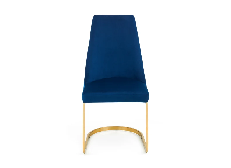 Scala Marble Effect Table & Vittoria Chair Set - Image 2