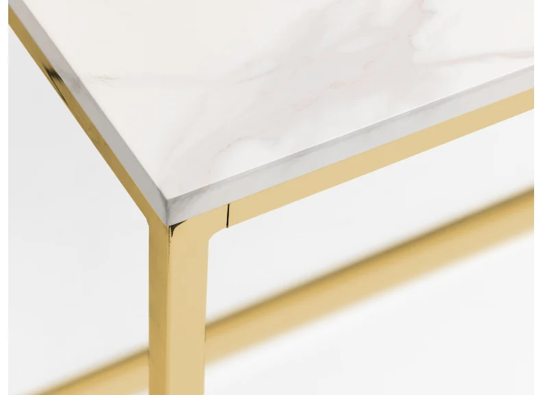 Scala Marble Effect Table & Vittoria Chair Set - Image 9