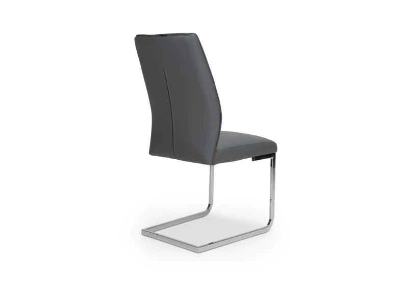 Set Of Two Seattle PU Dining Chairs - Image 3