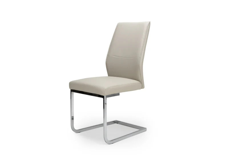 Set Of Two Seattle PU Dining Chairs - Image 4