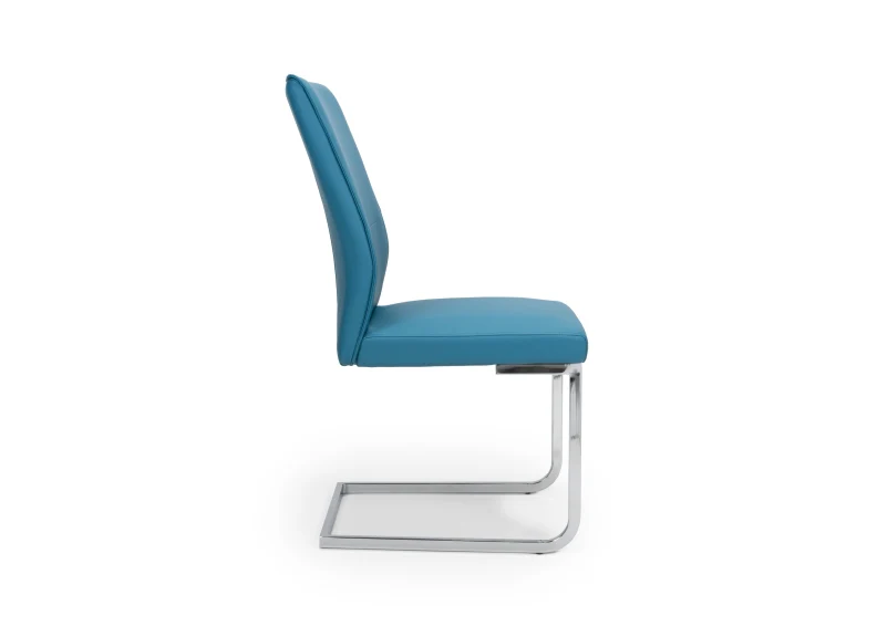 Set Of Two Seattle PU Dining Chairs - Image 8