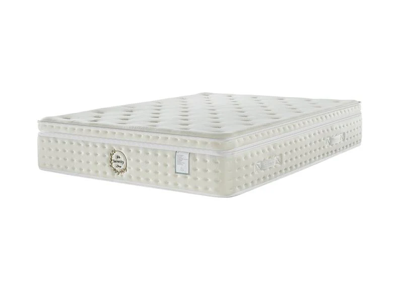 Serenity G09 4 ft6 Luxury Mattress – Euro Pillow Top with 7-Zone Pocket Springs - Image 2
